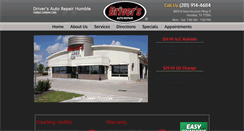 Desktop Screenshot of driversautorepairbeltway8.com